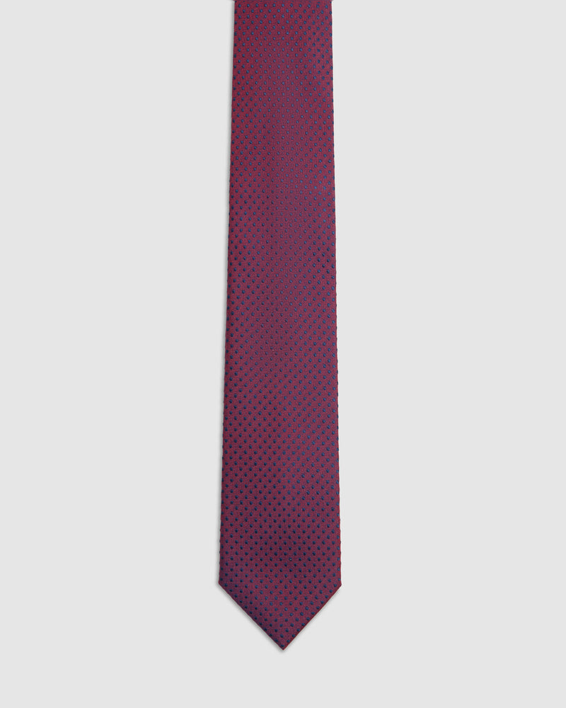 Ambrose Spot Silk 7Cm Tie MENS ACCESSORIES
