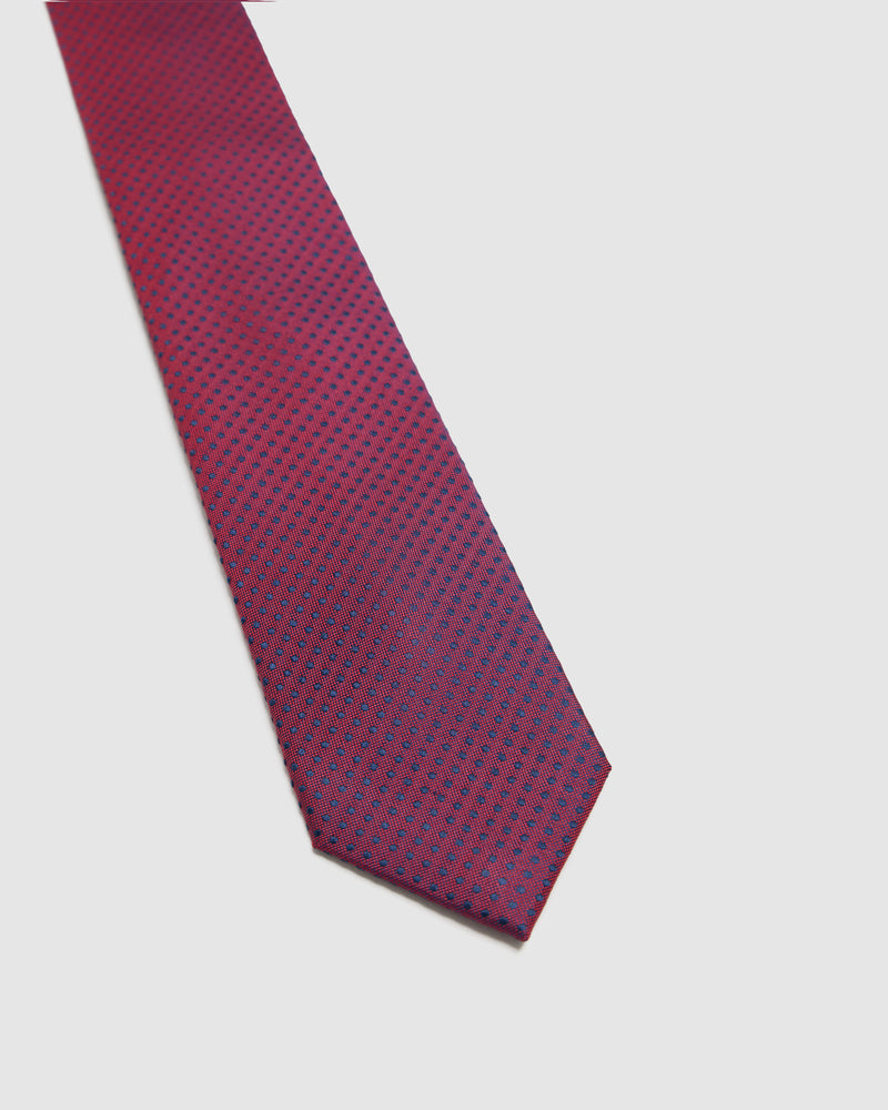 Ambrose Spot Silk 7Cm Tie MENS ACCESSORIES