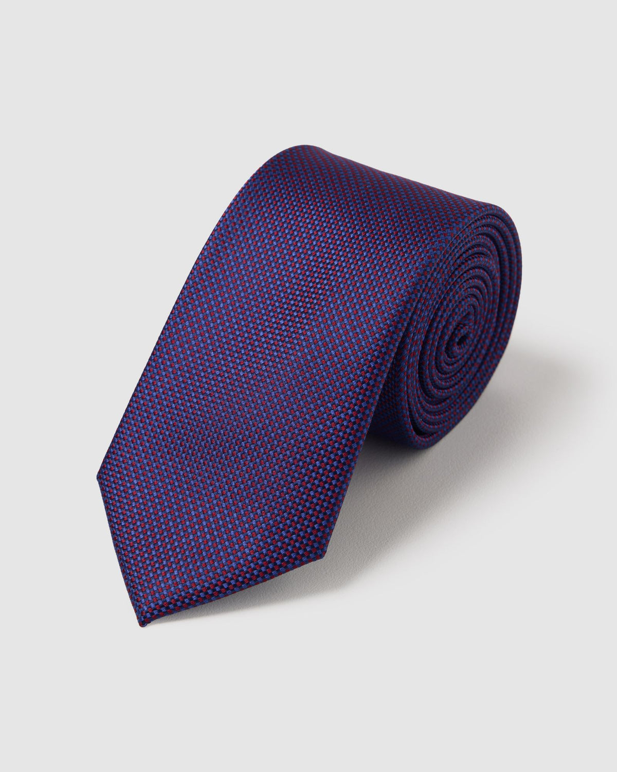Soren Grid Silk 7Cm Tie MENS ACCESSORIES