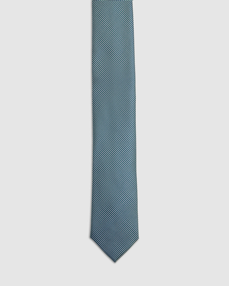 Soren Grid Silk 7Cm Tie MENS ACCESSORIES