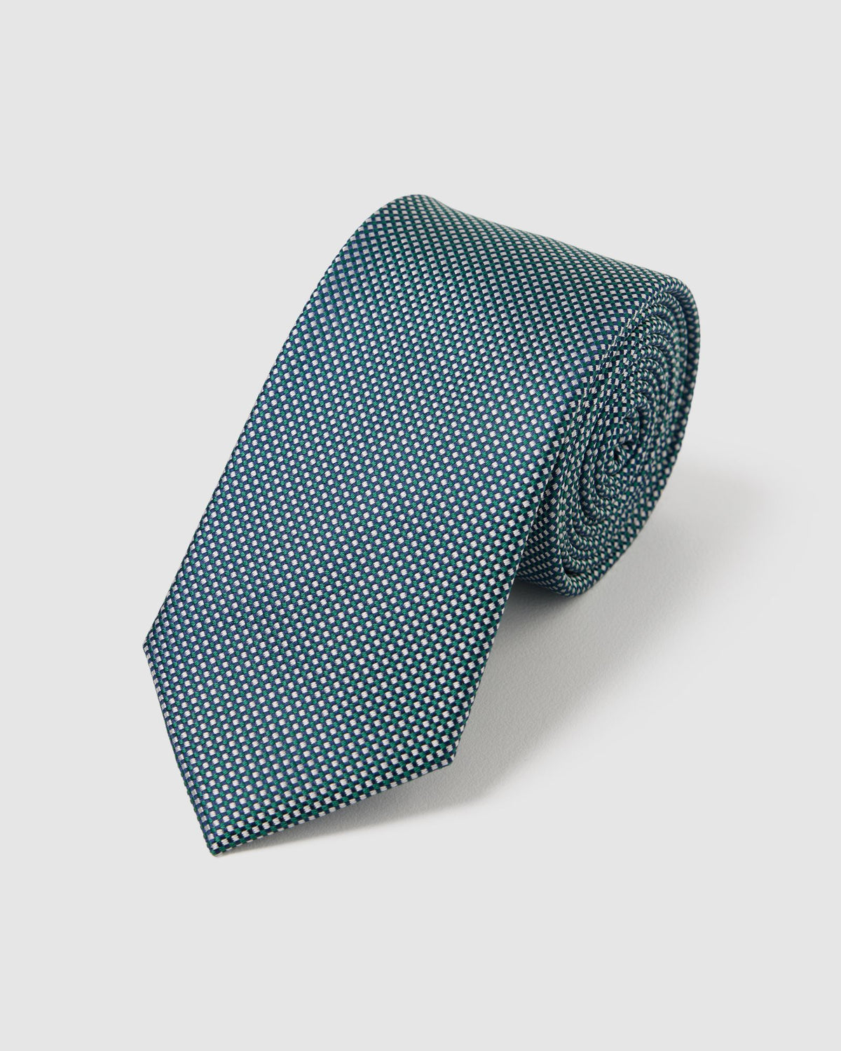Soren Grid Silk 7Cm Tie MENS ACCESSORIES