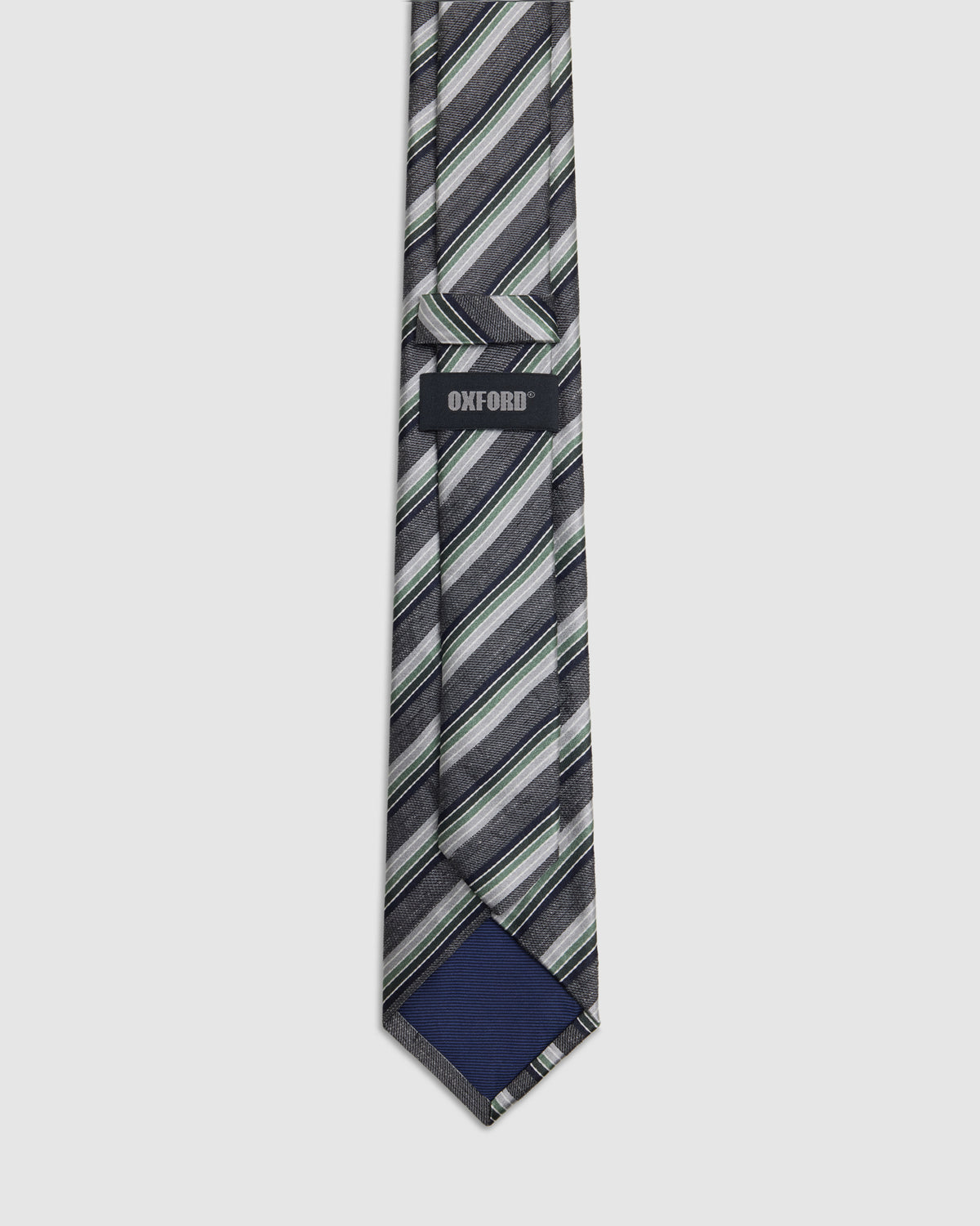 Evan Stripe Silk/Linen 7Cm Tie MENS ACCESSORIES