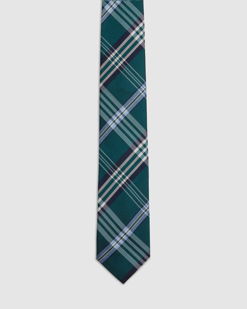 Fenton Check Silk 7Cm Tie MENS ACCESSORIES