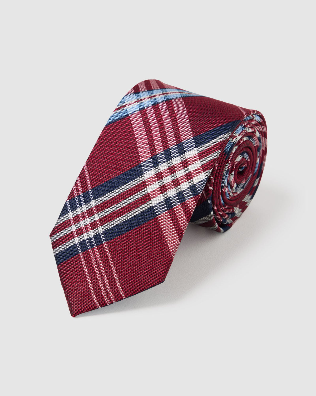 Fenton Check Silk 7Cm Tie MENS ACCESSORIES