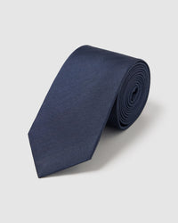 Linus Herringbone Silk 7Cm Tie MENS ACCESSORIES