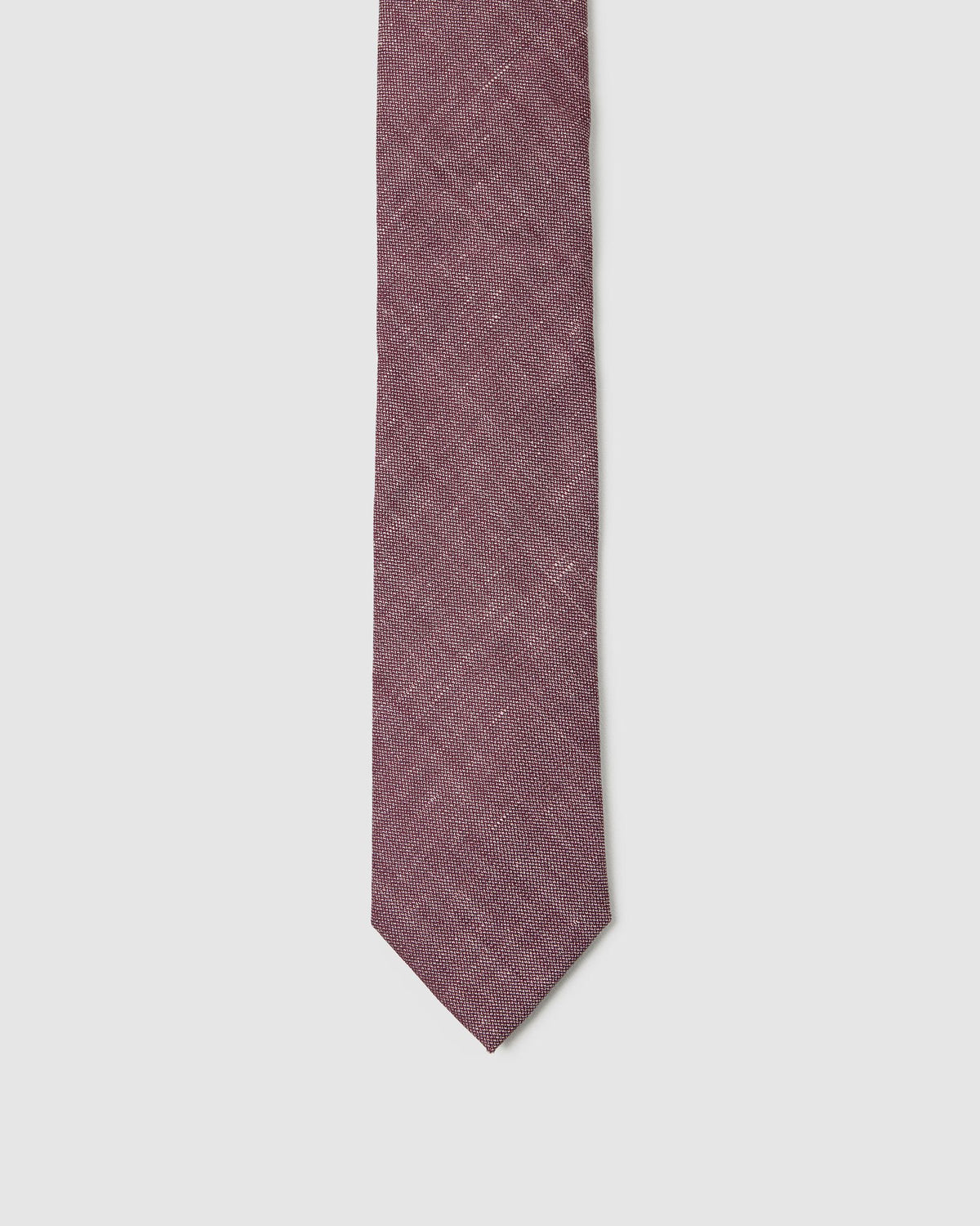Leary Wool/Linen 7Cm Tie
