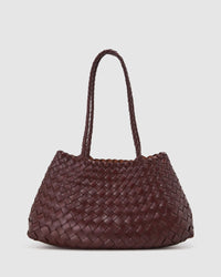 LAYLA WOVEN LEATHER BAG WOMENS ACCESSORIES