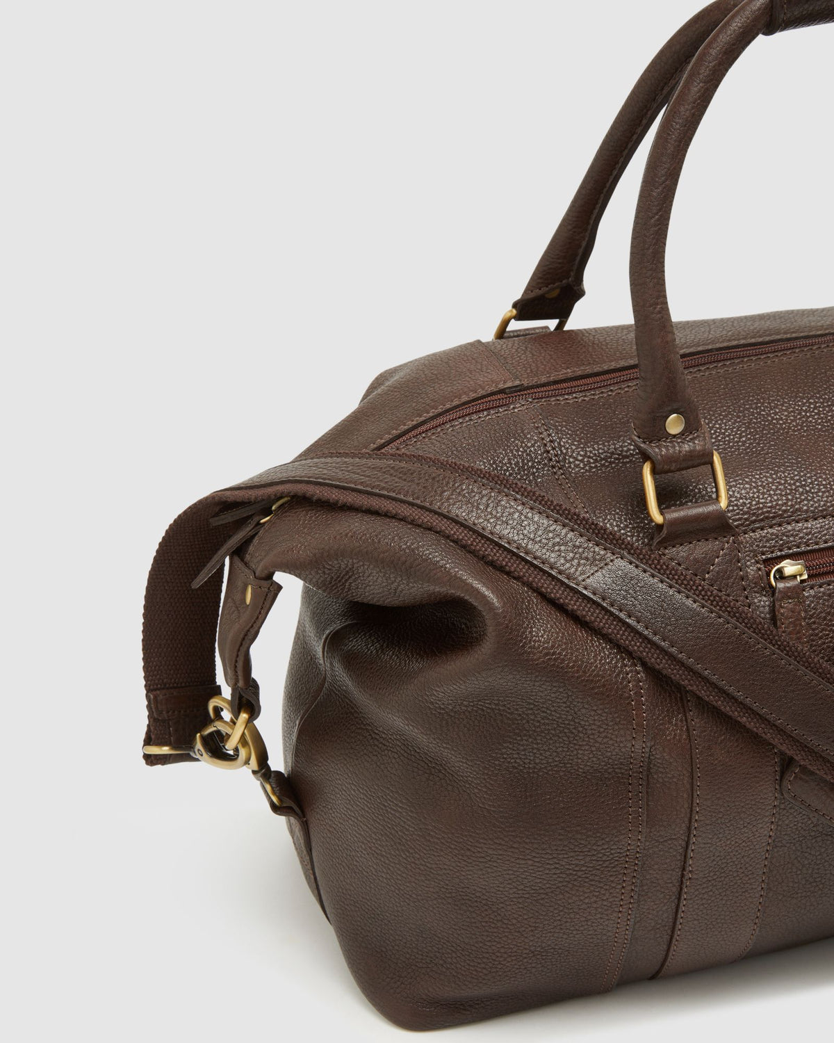 NEW FOSTER LEATHER OVERNIGHT BAG MENS ACCESSORIES