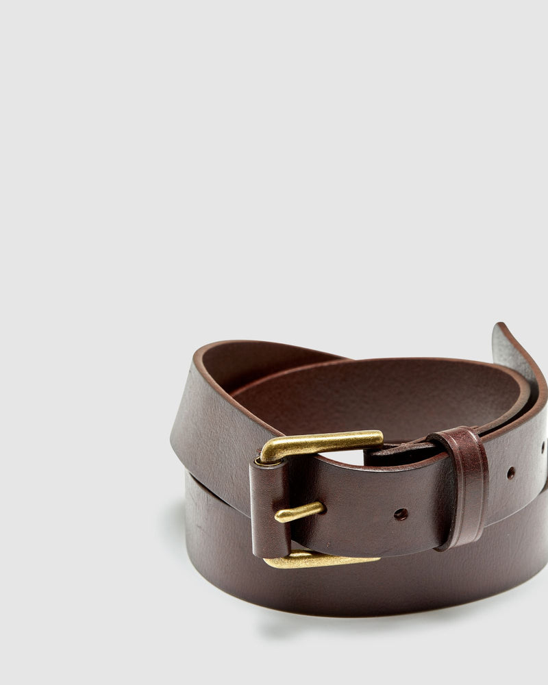 PETER CHINO LEATHER BELT MENS ACCESSORIES
