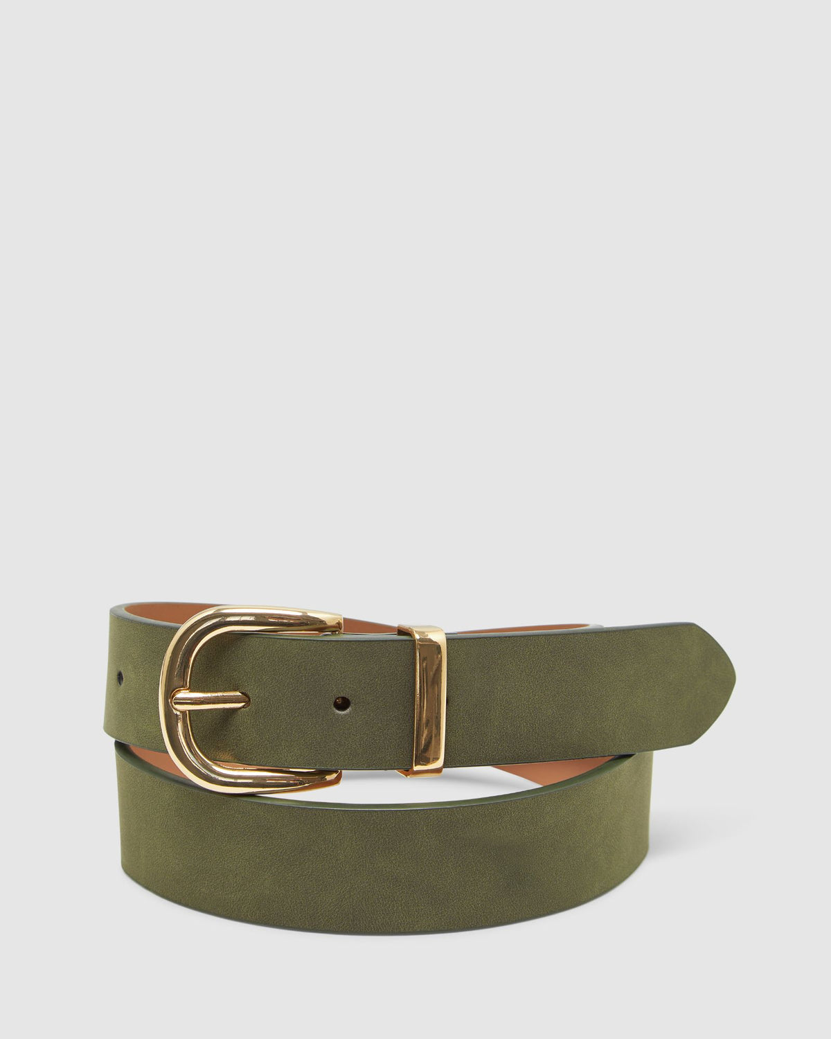 STELLA NUBUCK LEATHER BELT WOMENS ACCESSORIES
