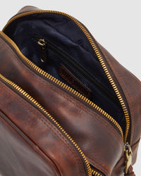 GRIFFIN LEATHER WASH BAG MENS ACCESSORIES