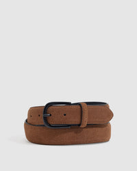 Bernard Urban Suede Belt - Available ~ 1-2 weeks MENS ACCESSORIES