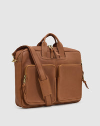 Duke Leather Laptop Bag MENS ACCESSORIES