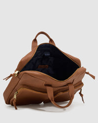 Duke Leather Laptop Bag MENS ACCESSORIES