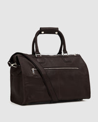 Magnus Leather Overnighter Bag MENS ACCESSORIES