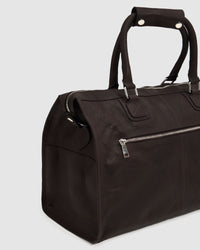 Magnus Leather Overnighter Bag MENS ACCESSORIES