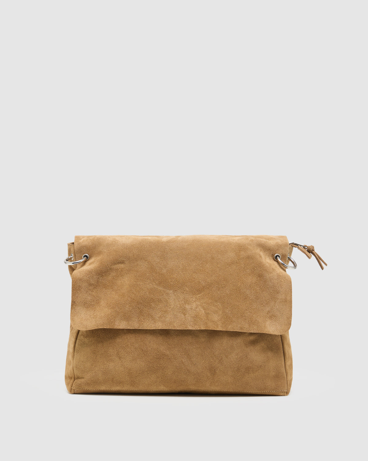 Pivart Suede Satchel Bag MENS ACCESSORIES