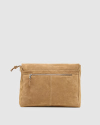 Pivart Suede Satchel Bag MENS ACCESSORIES