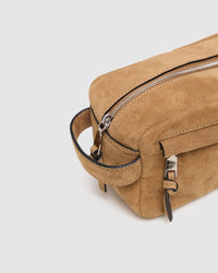 Pivart Suede Washbag MENS ACCESSORIES