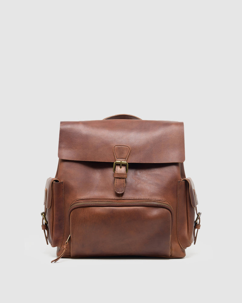 Odyssey Leather Backpack MENS ACCESSORIES