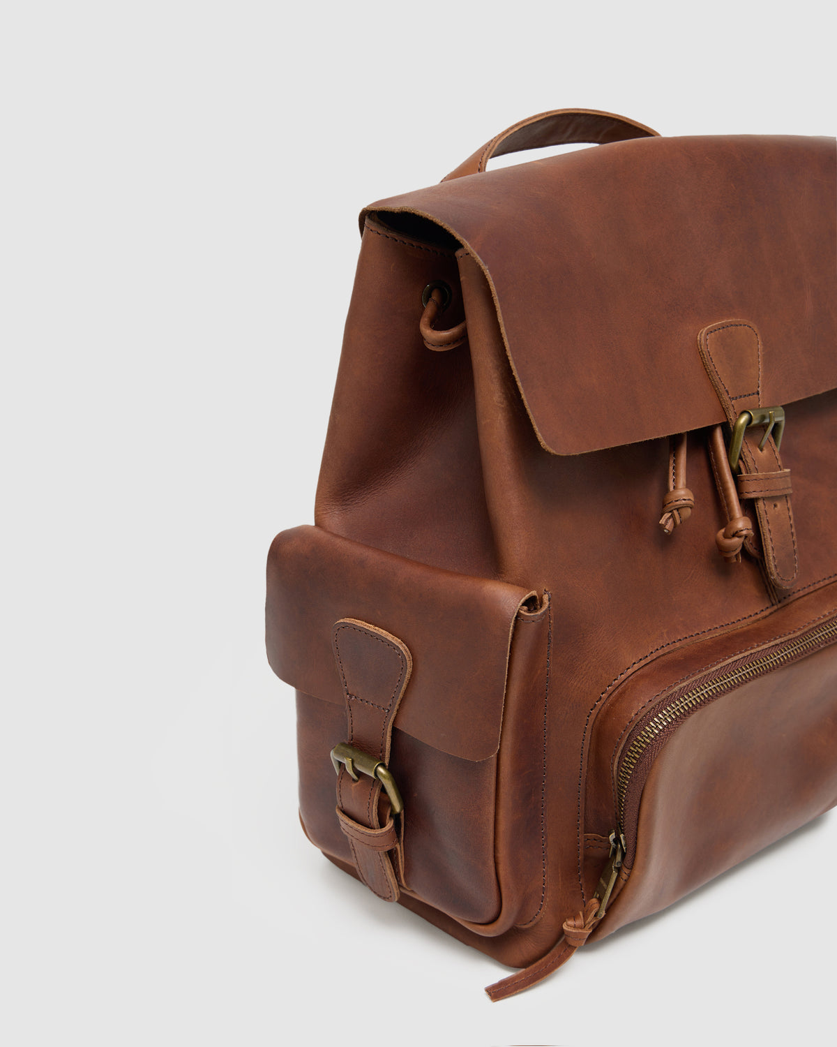 Odyssey Leather Backpack MENS ACCESSORIES