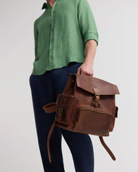 Odyssey Leather Backpack MENS ACCESSORIES