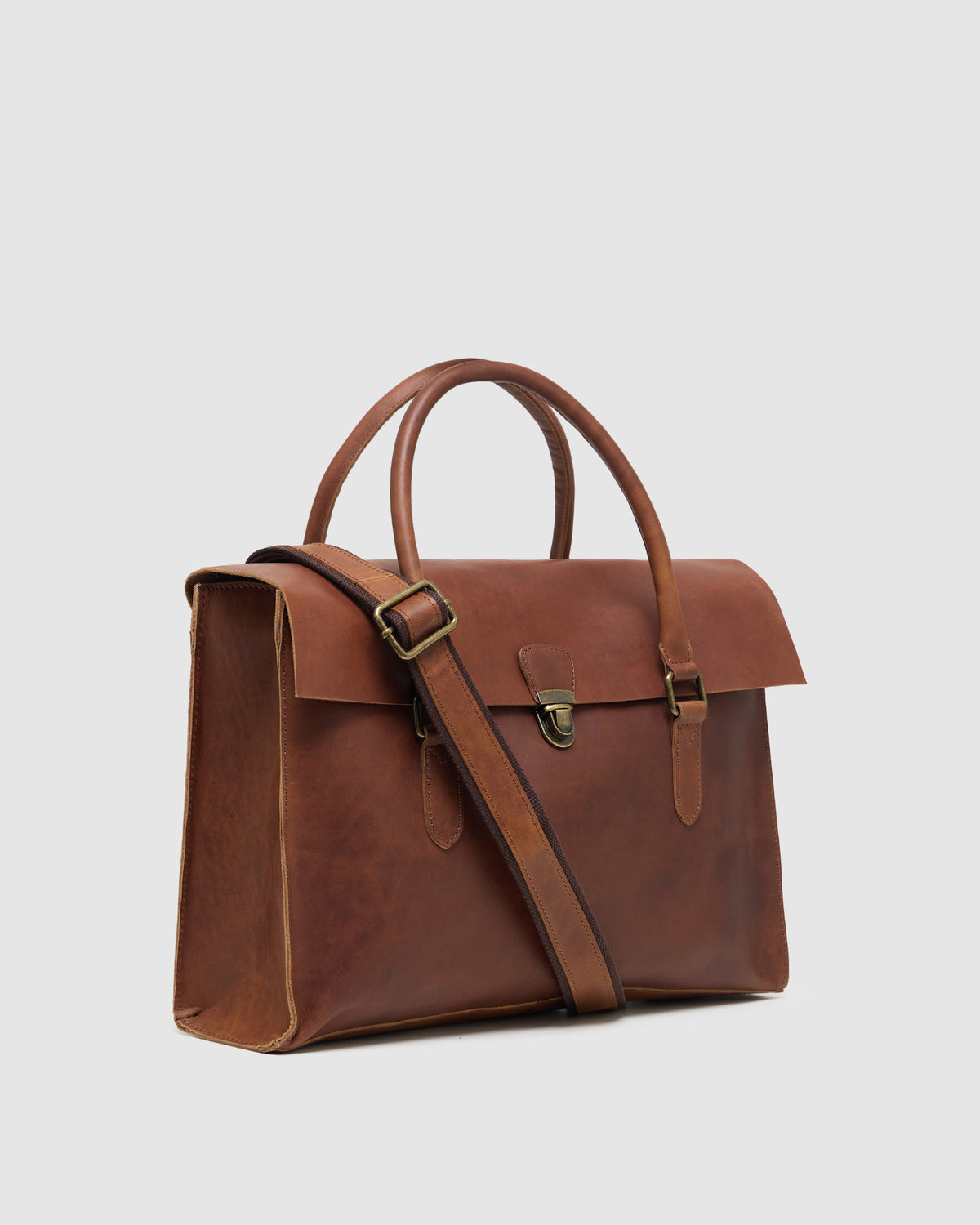 Odyssey Leather Satchel MENS ACCESSORIES