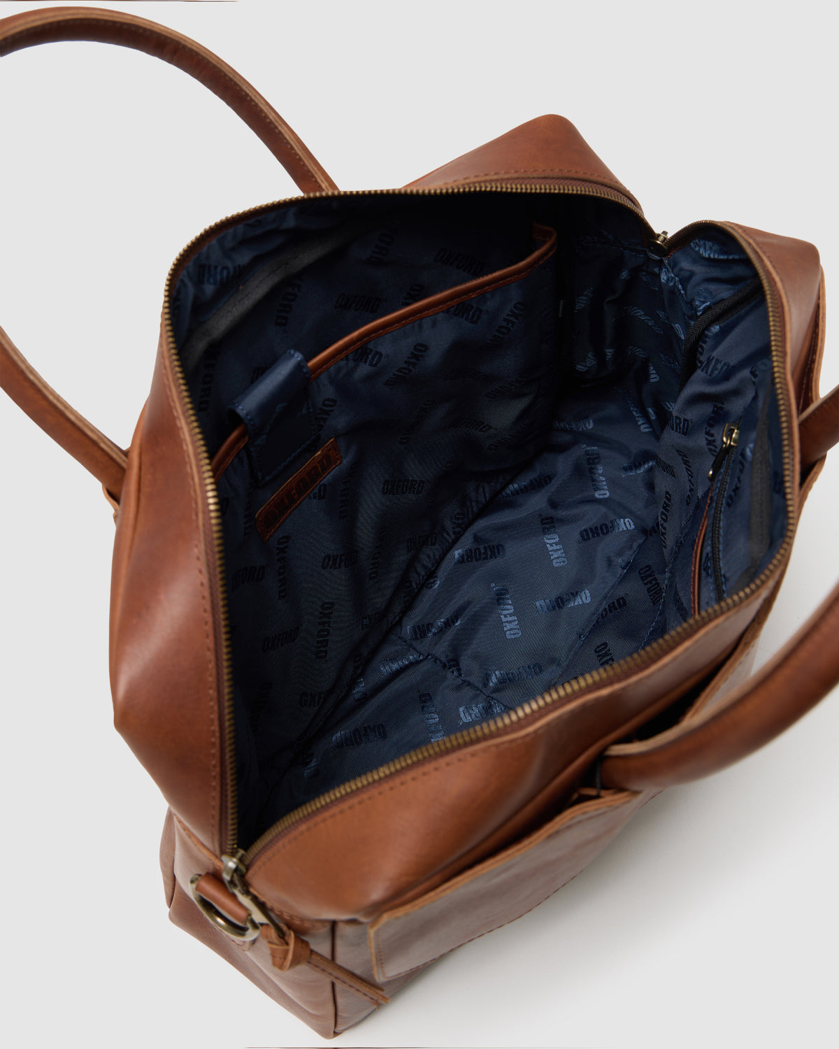 Bartell Leather Briefcase MENS ACCESSORIES
