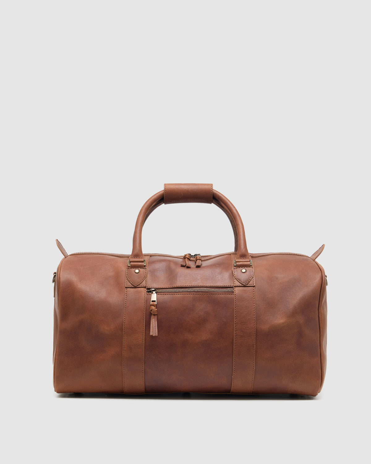 Bartell Leather Weekender Bag MENS ACCESSORIES
