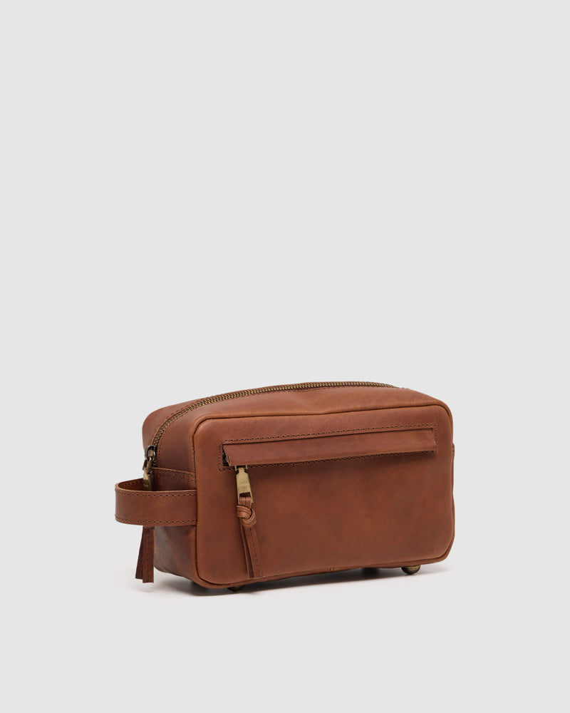 Odyssey Leather Washbag MENS ACCESSORIES