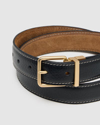 Audrey Reversible Leath/Suede Belt WOMENS ACCESSORIES