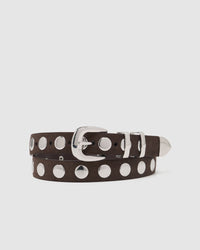 Fiorella Suede Stud Belt WOMENS ACCESSORIES