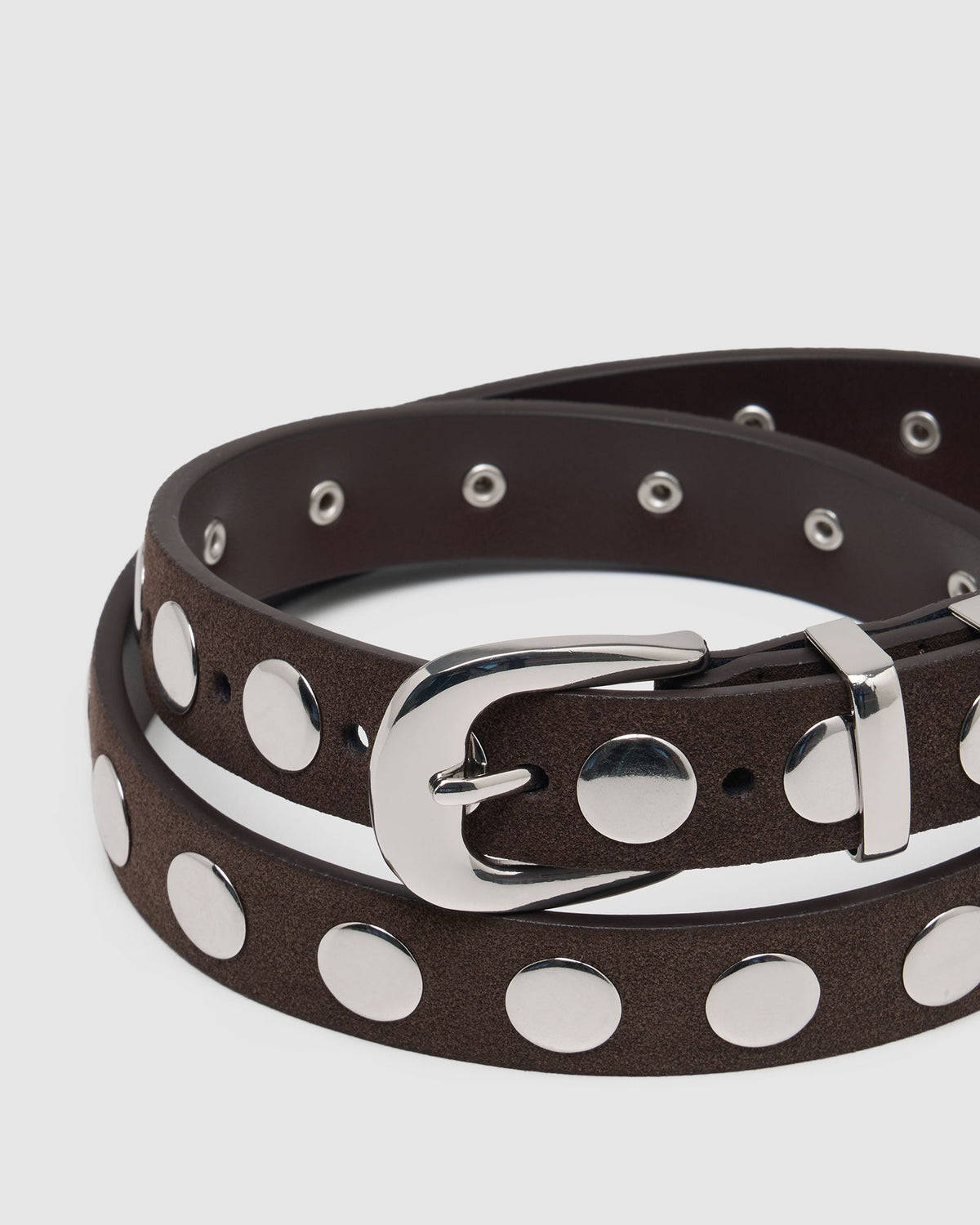 Fiorella Suede Stud Belt WOMENS ACCESSORIES