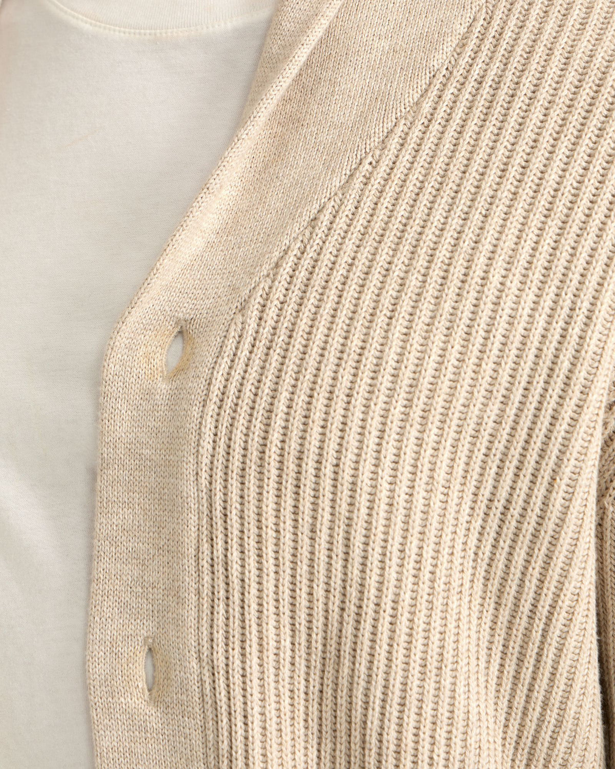 JED RIBBED CARDIGAN MENS KNITWEAR