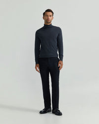 Turtle Neck Pure Meino Wool Pullove MENS KNITWEAR