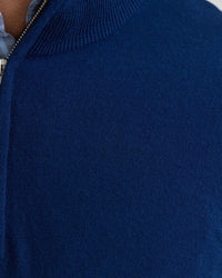 Merino Zip Neck Pure Wool Pullover - Available ~ 1-2 weeks MENS KNITWEAR