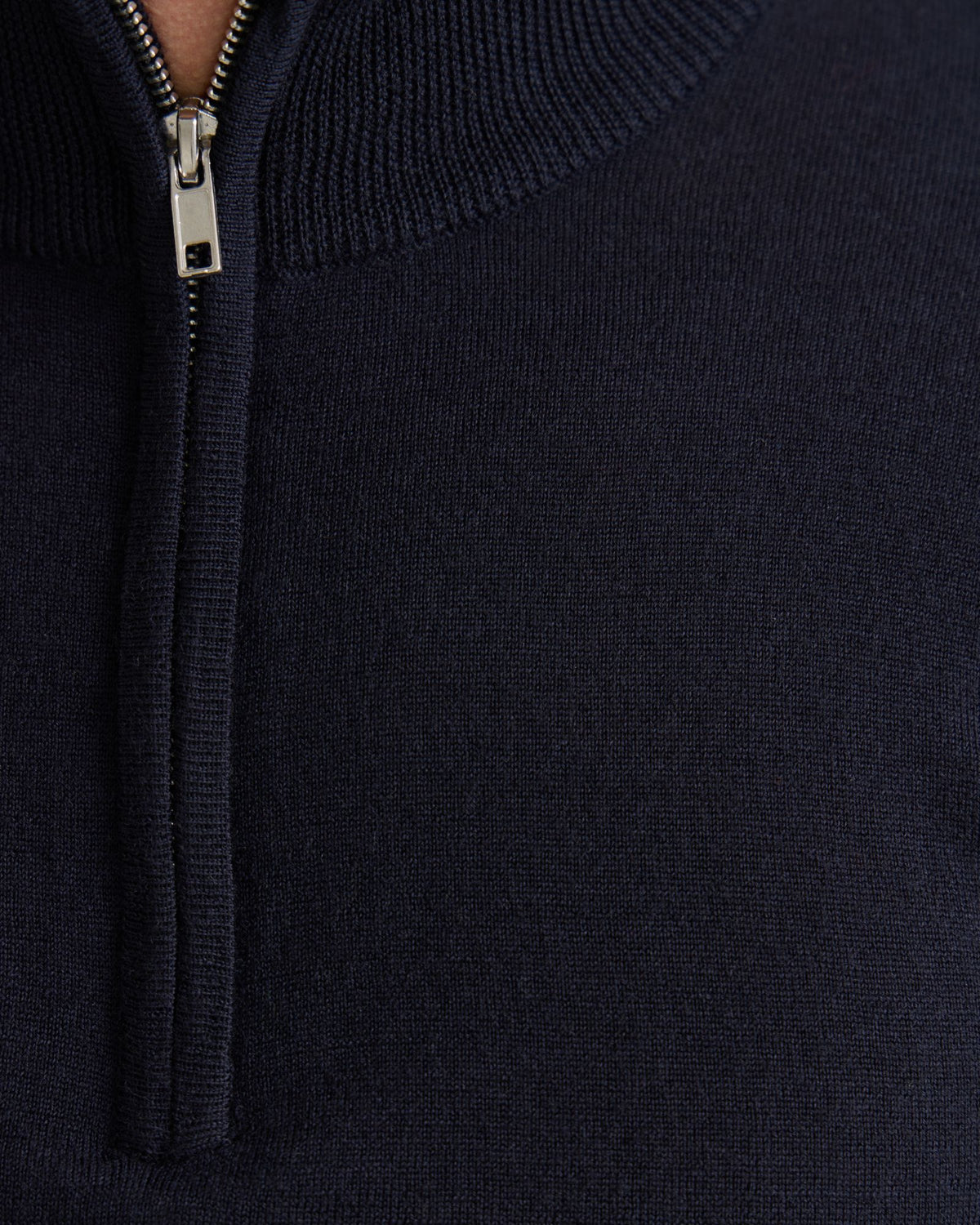 Merino Zip Neck Pure Wool Pullover - Available ~ 1-2 weeks MENS KNITWEAR
