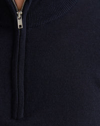 Merino Zip Neck Pure Wool Pullover - Available ~ 1-2 weeks MENS KNITWEAR
