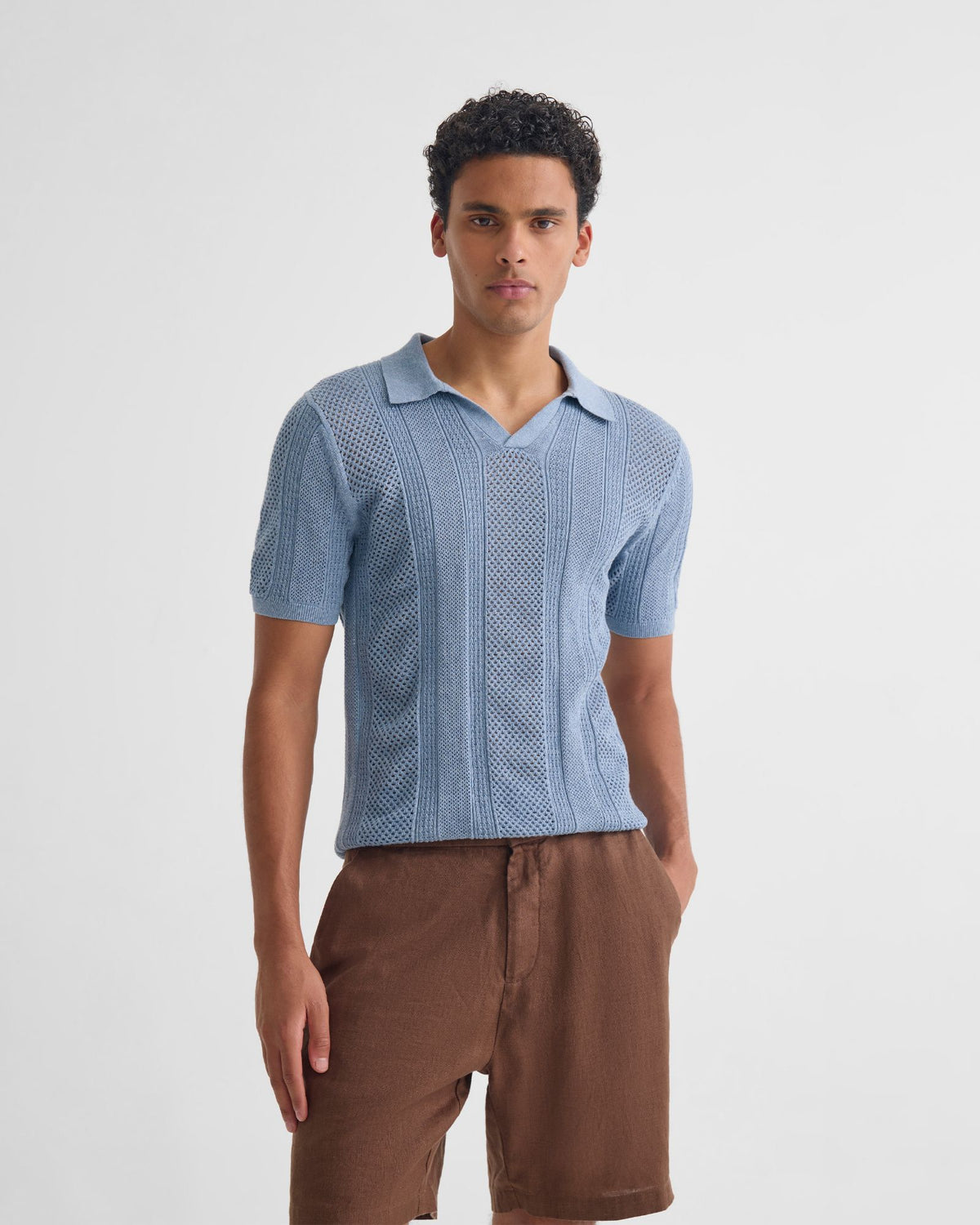 Arnie Knitted Polo MENS KNITWEAR