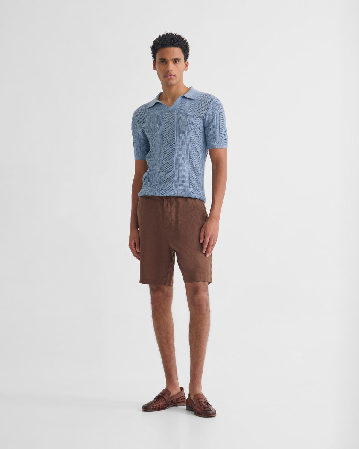 Arnie Knitted Polo MENS KNITWEAR