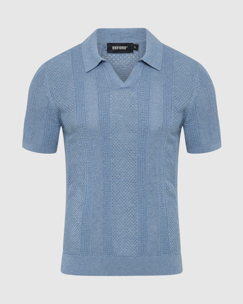 Arnie Knitted Polo – Oxford Shop
