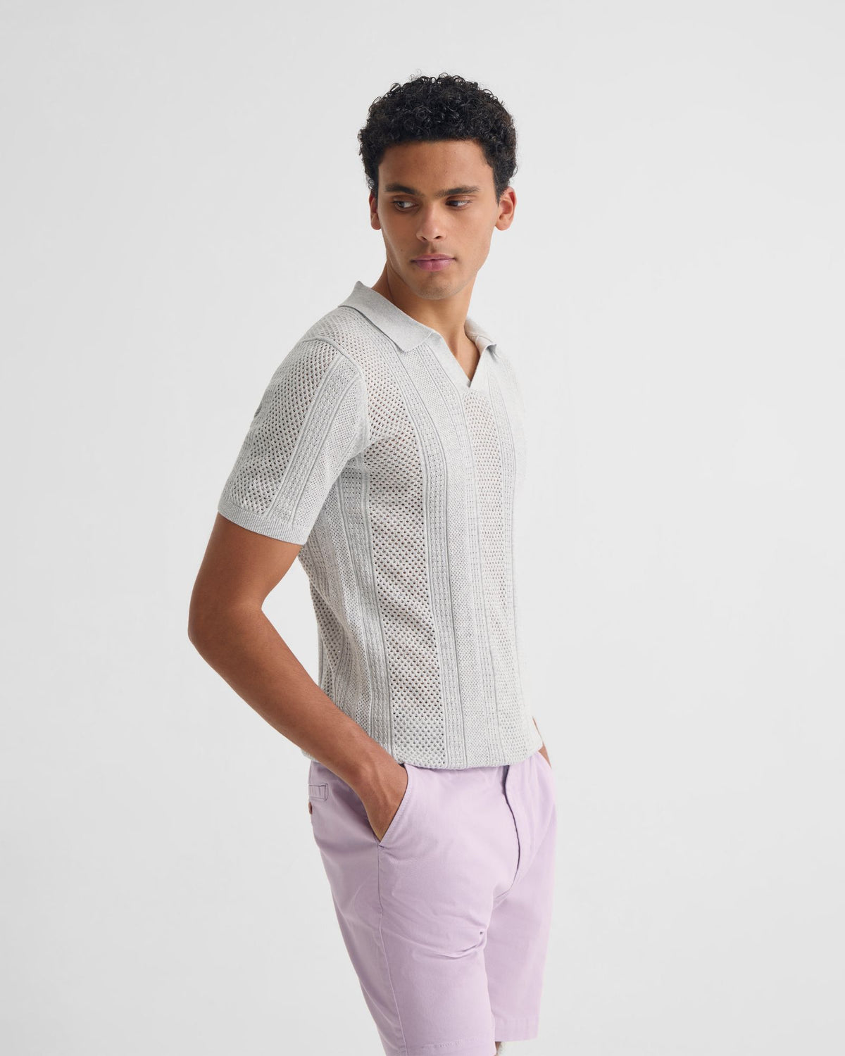 Arnie Knitted Polo MENS KNITWEAR