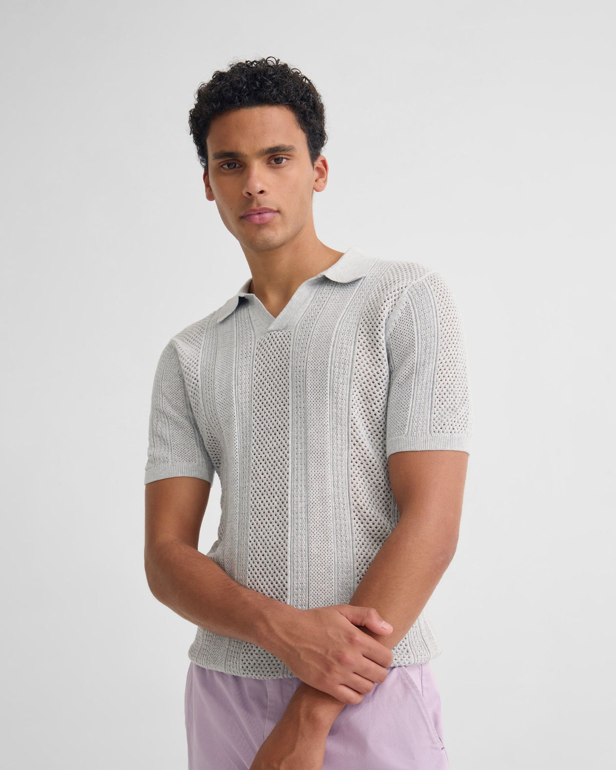 Arnie Knitted Polo MENS KNITWEAR