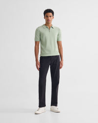 Otis Zip Neck Knitted Polo MENS KNITWEAR