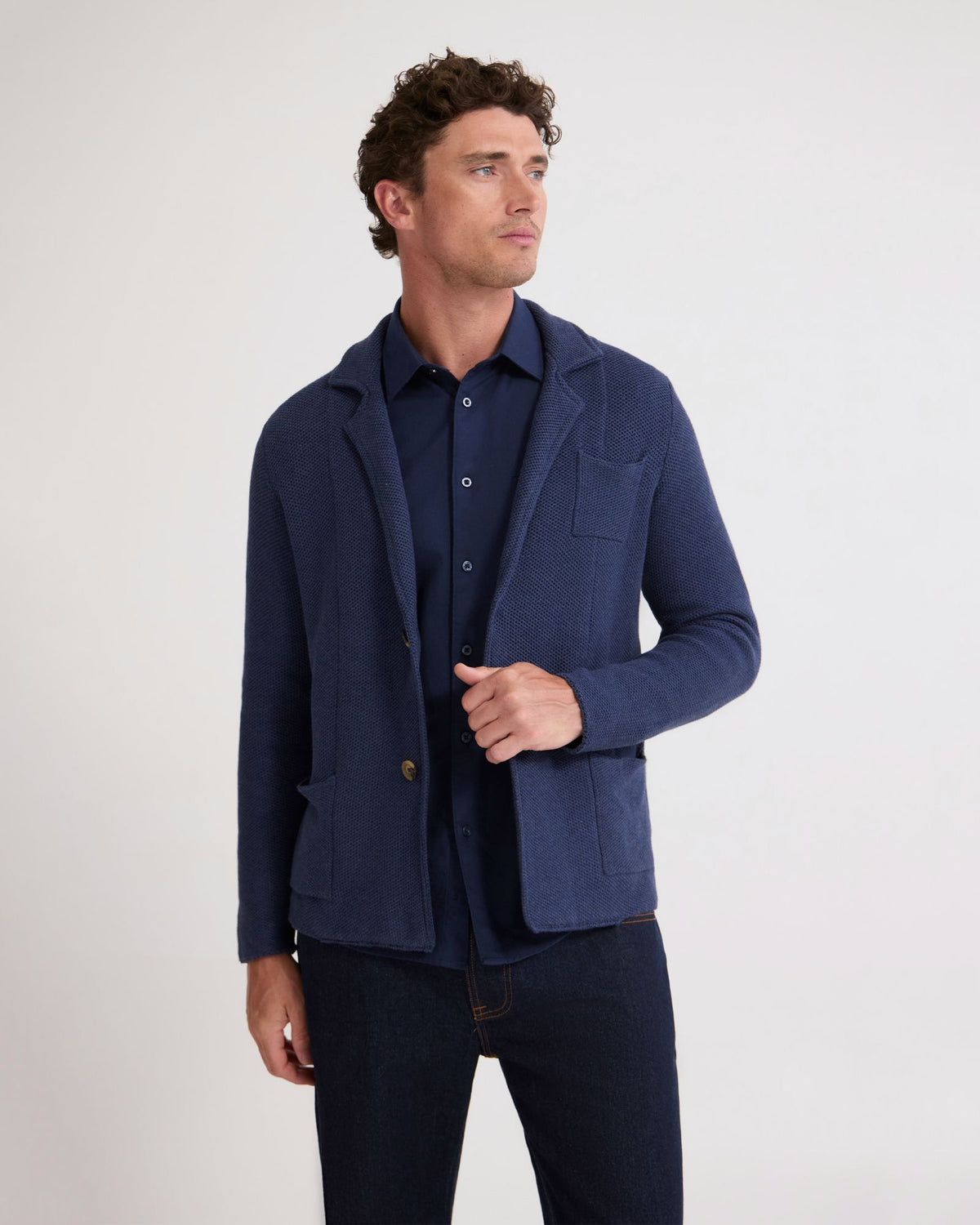 Fernando Cotton Boxy Cardigan