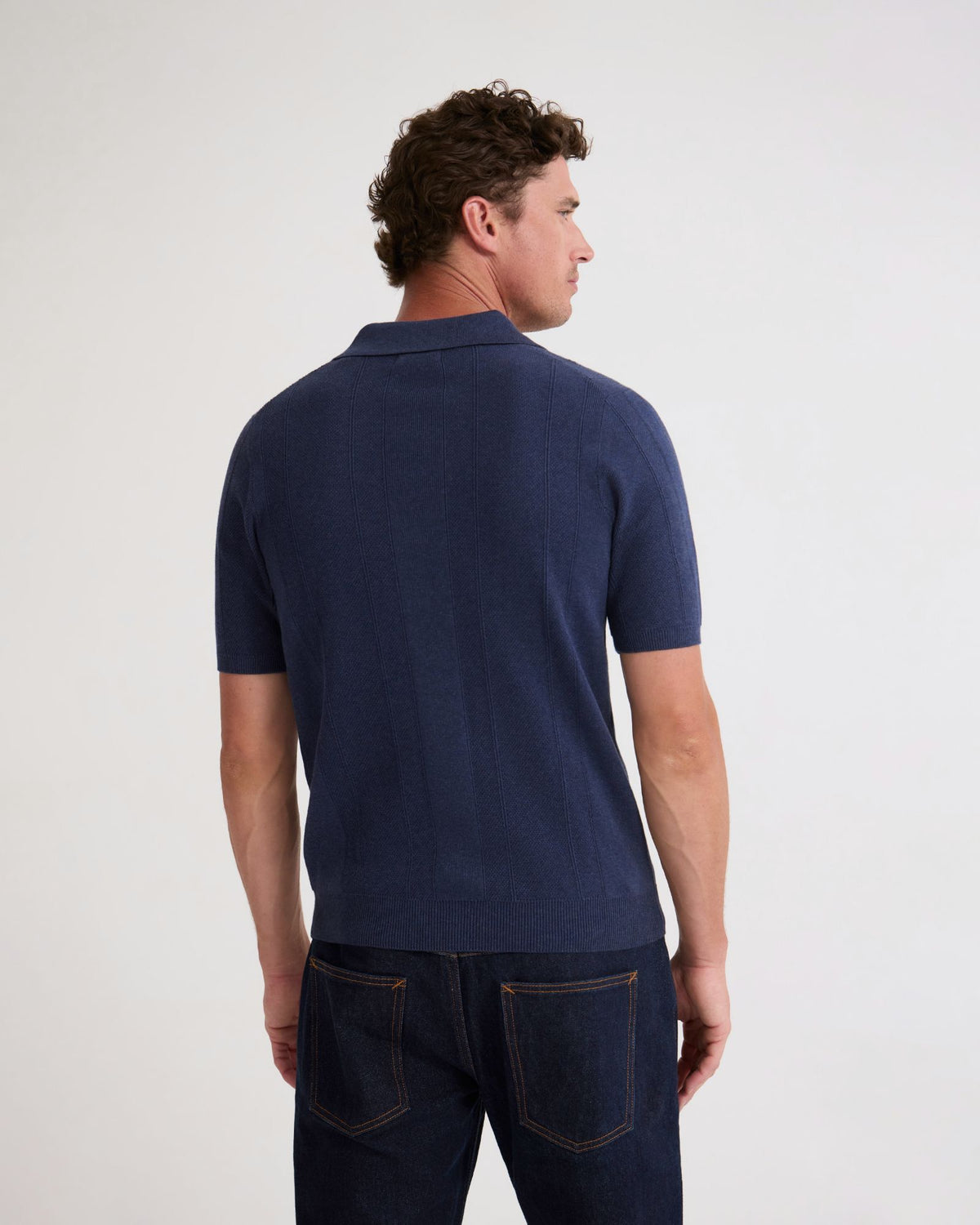 Remy Zip Neck Polo MENS KNITWEAR