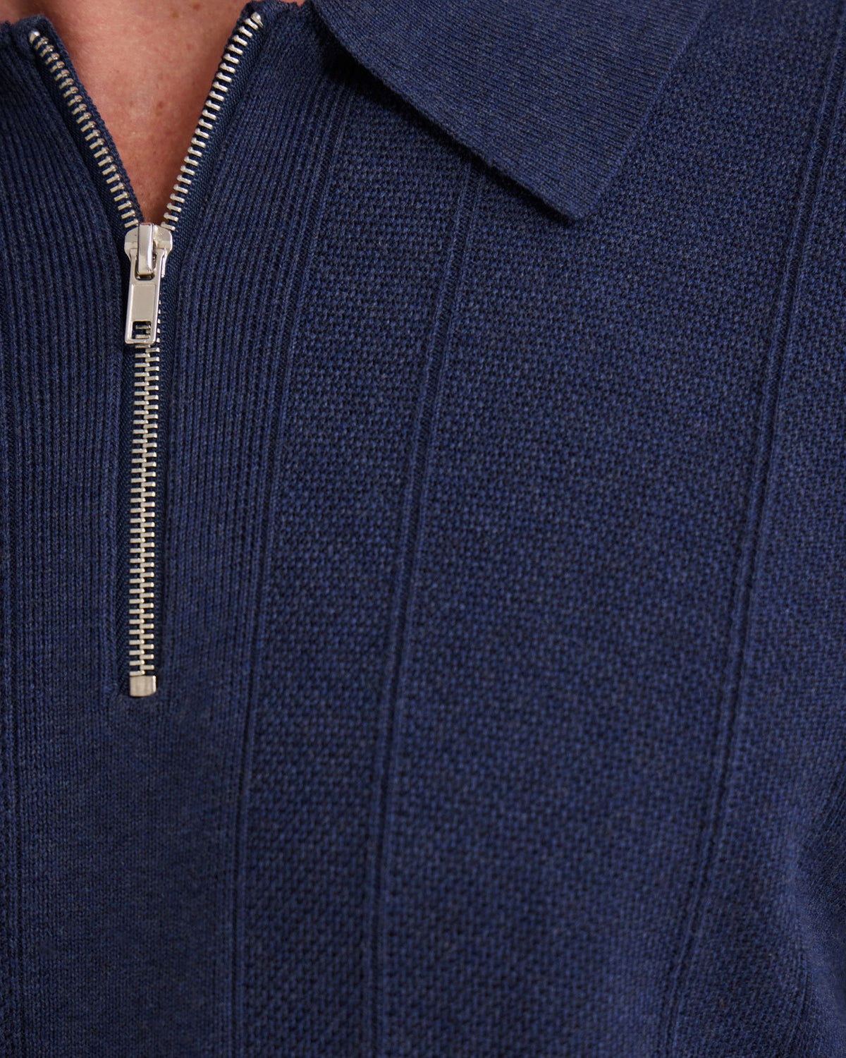 Remy Zip Neck Polo MENS KNITWEAR