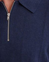 Remy Zip Neck Polo MENS KNITWEAR