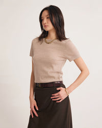 Grace Short Sleeve Merino Knit WOMENS KNITWEAR