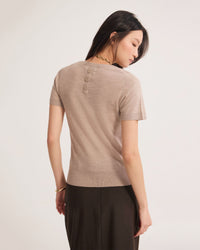 Grace Short Sleeve Merino Knit WOMENS KNITWEAR